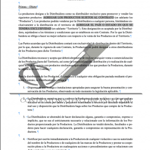 Contrato de distribución
